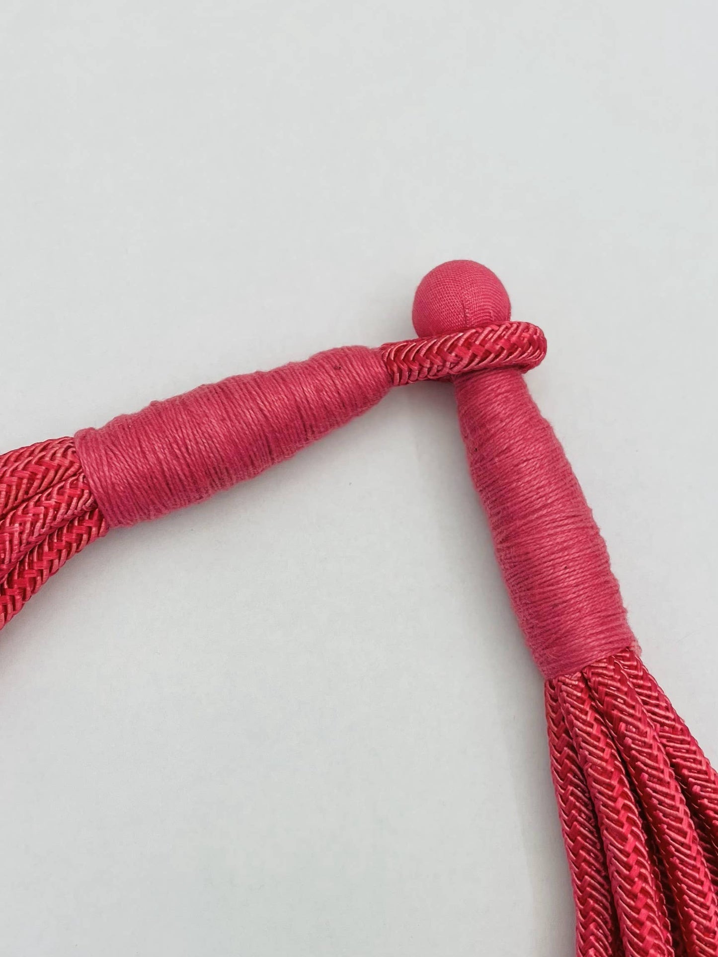 Rope Necklace in Pink