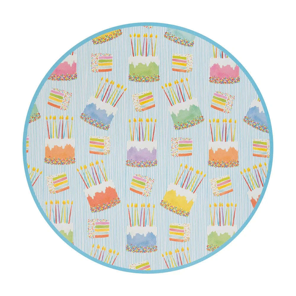 Birthday Cake Placemats - 12 Per Package