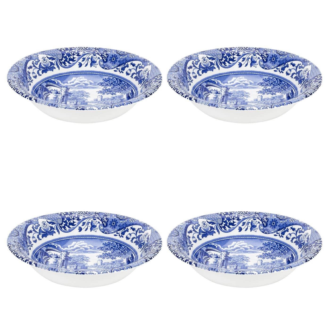 Spode Blue Italian Ascot Cereal Bowl