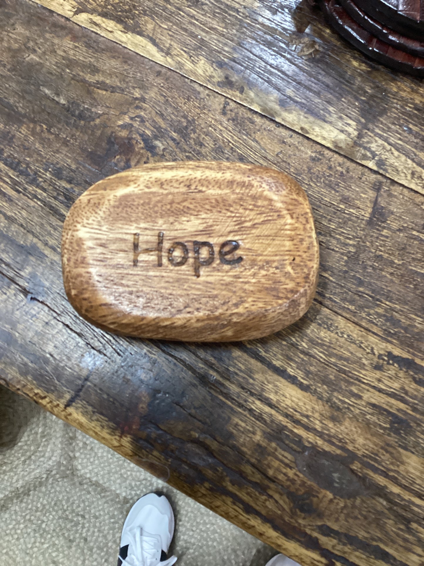 Inspirational Word Wood
