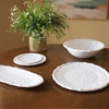 VIDA Bamboo Medium Oval Platter-White