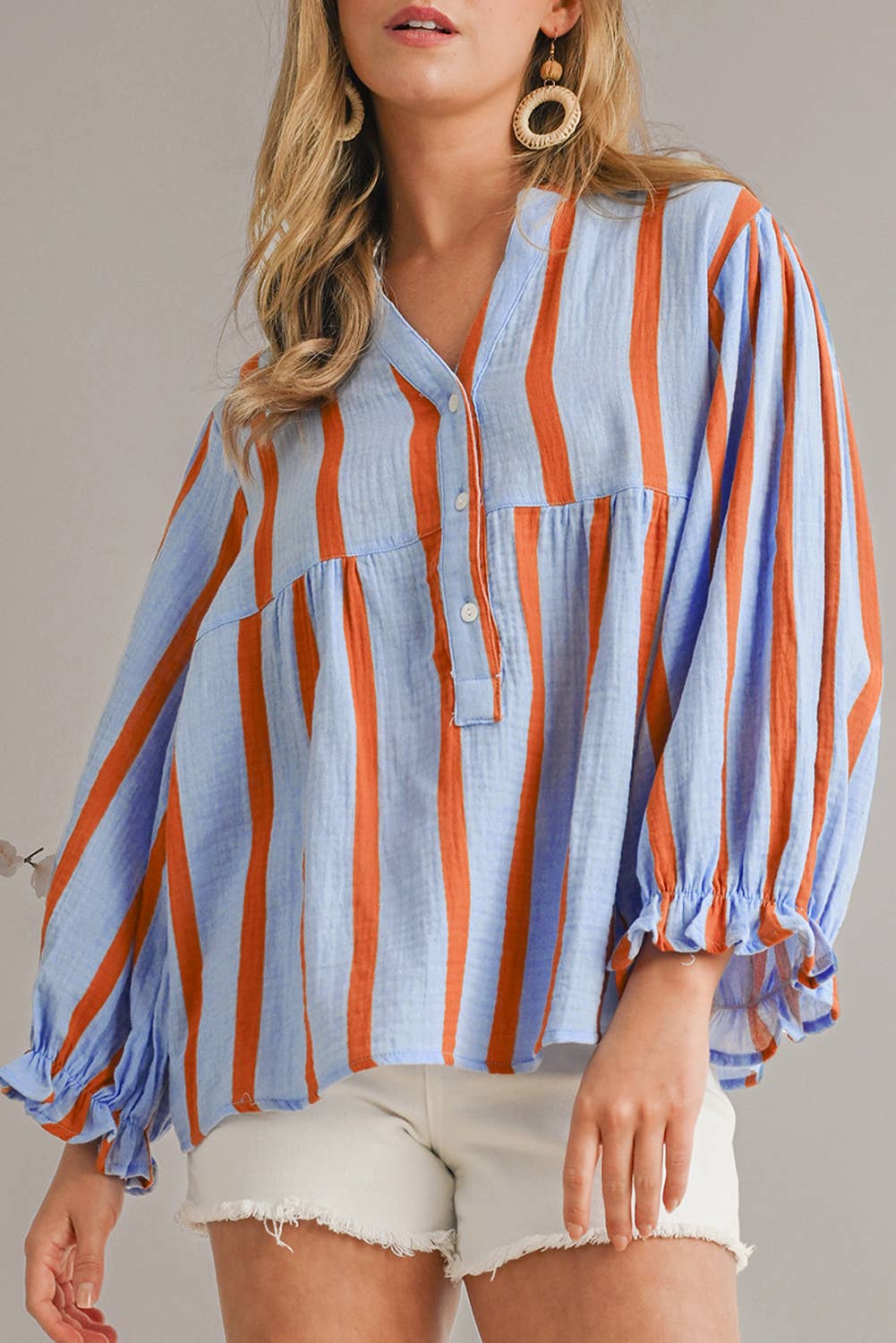 Blue Button Down
