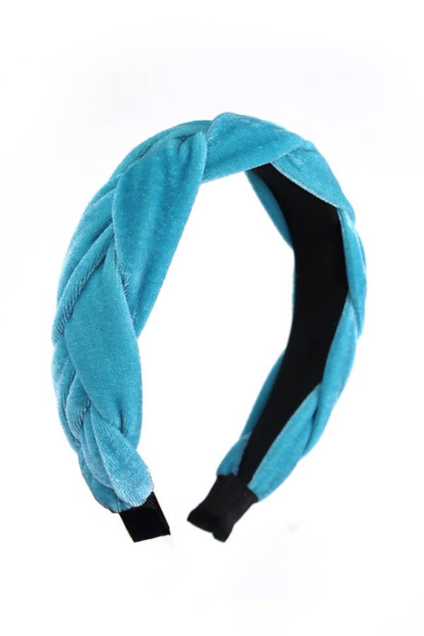 Velvet Braided Headband