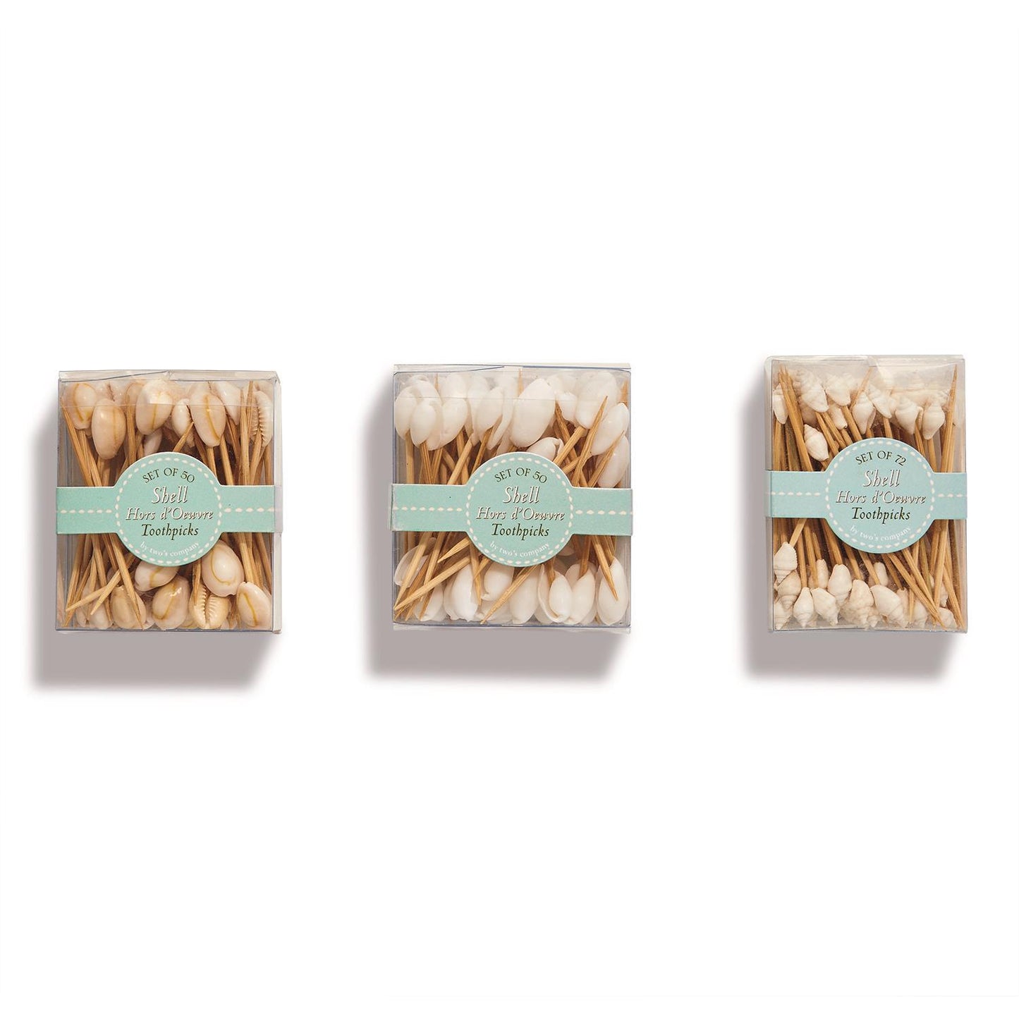 Seashell Hors D'Oeuvre Pick in Gift Box
