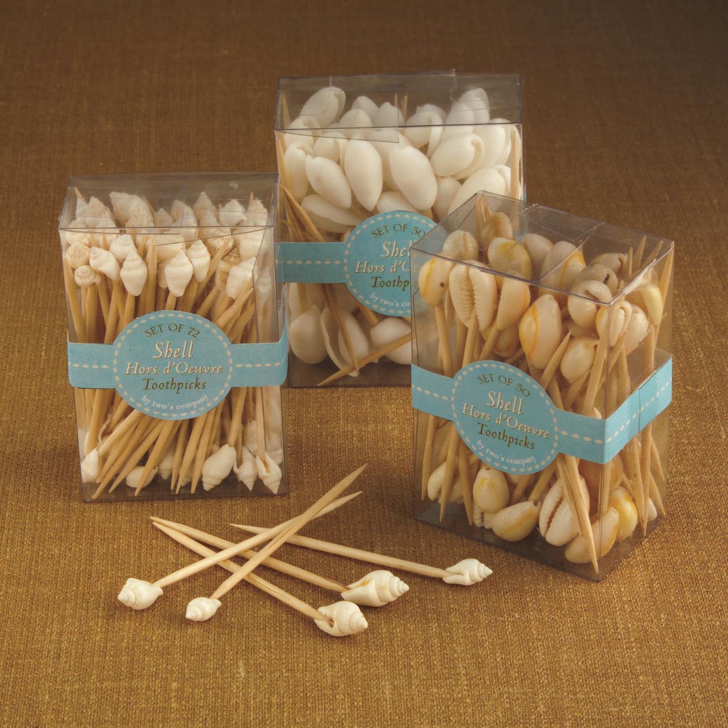 Seashell Hors D'Oeuvre Pick in Gift Box