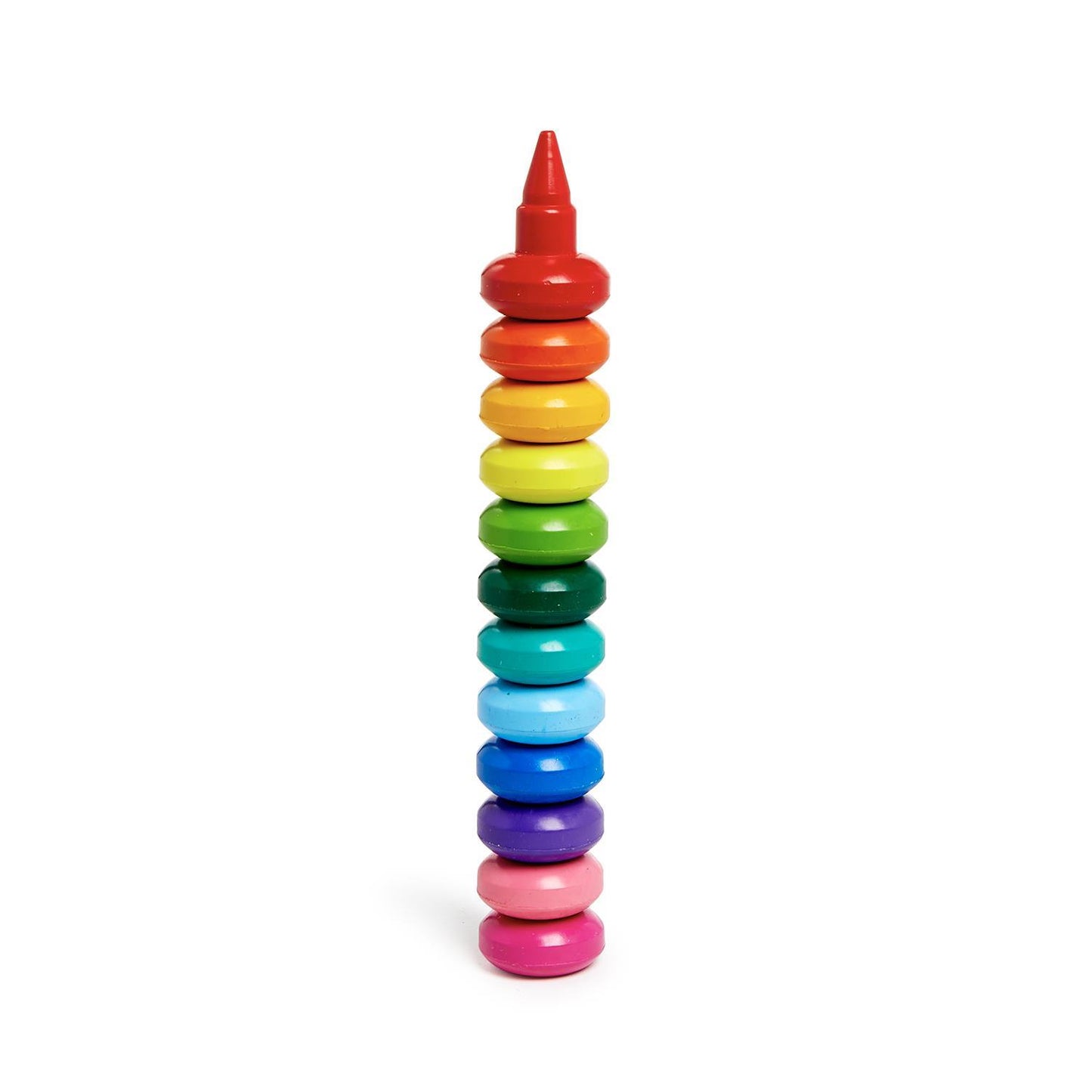 Rainbow Stack Finger Crayon Set in Gift Box