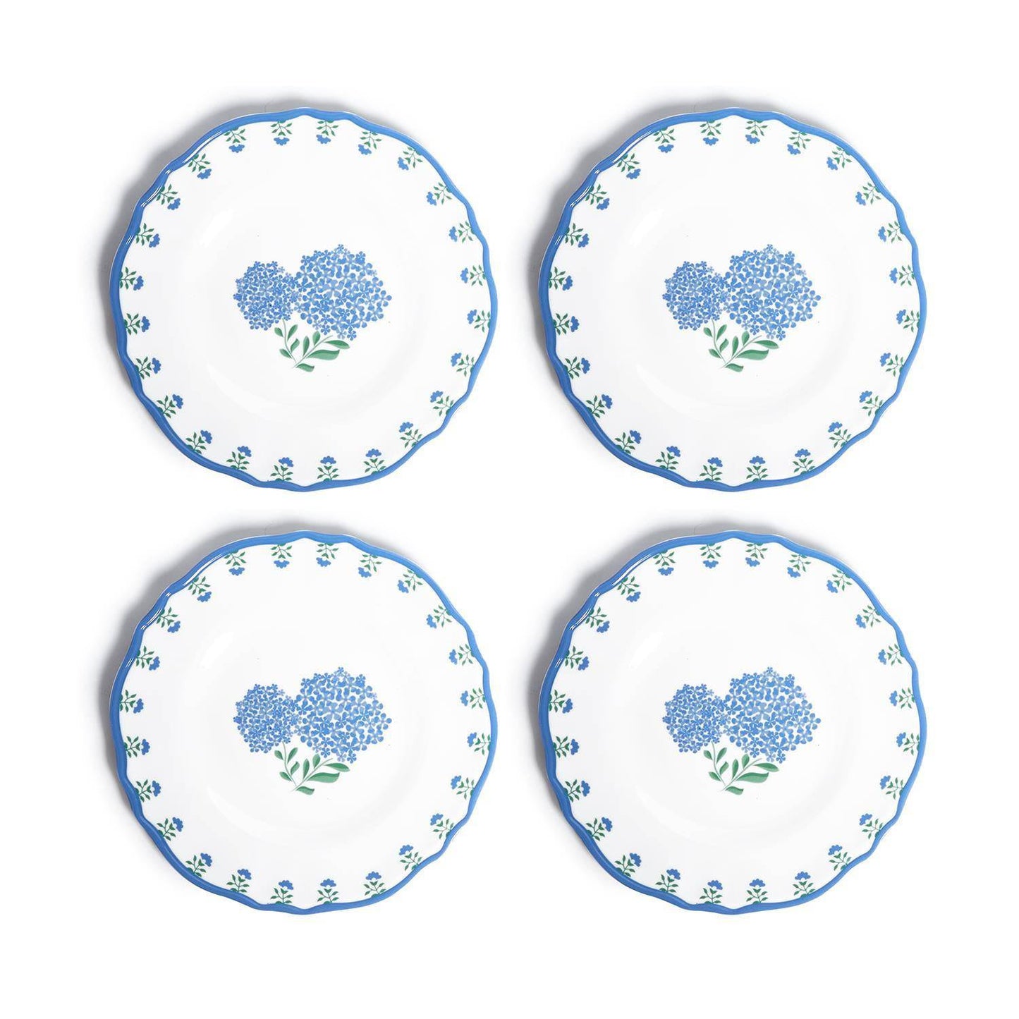 Hydrangea Salad Plate