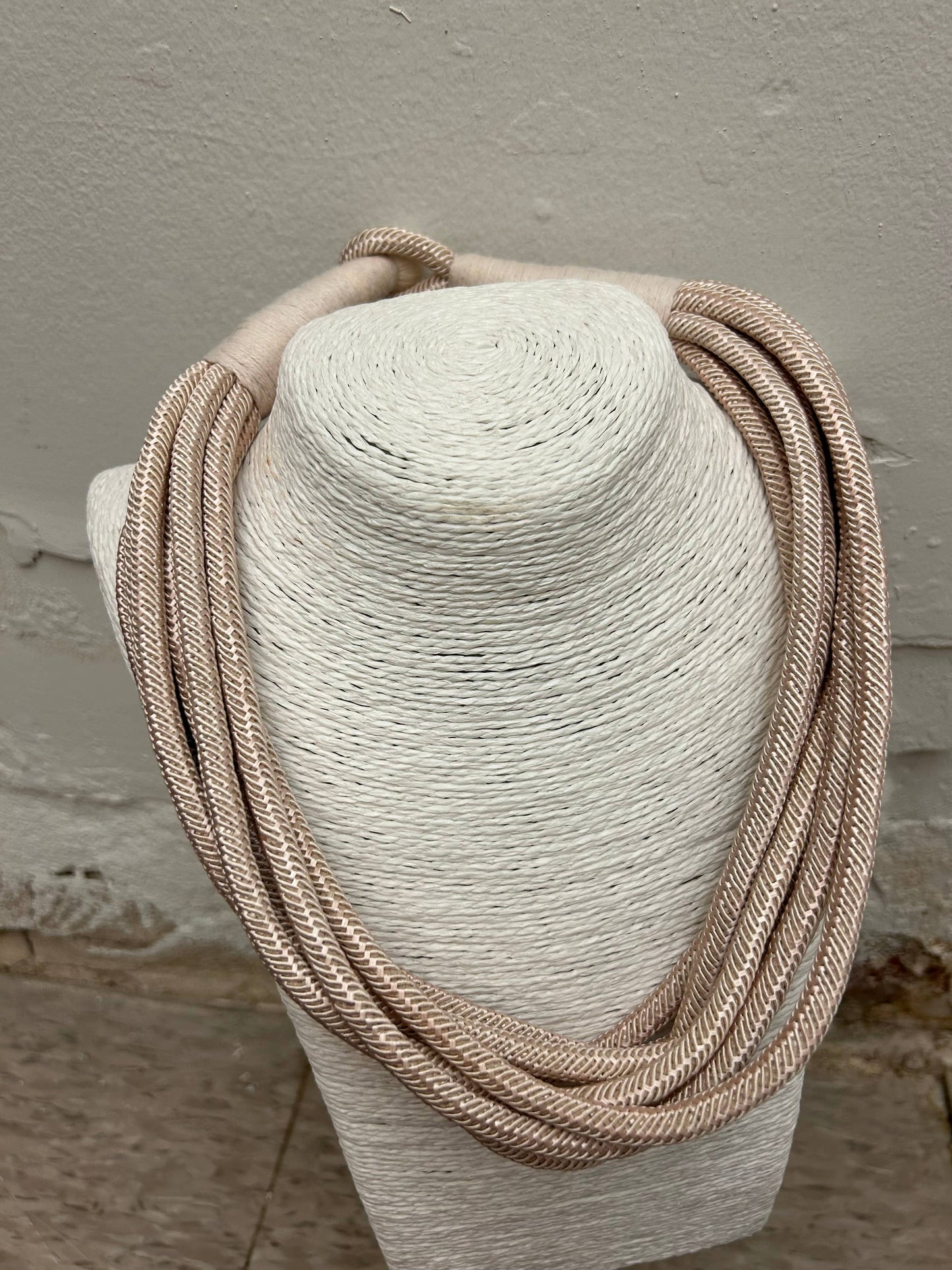 Rope Necklace in Ecru