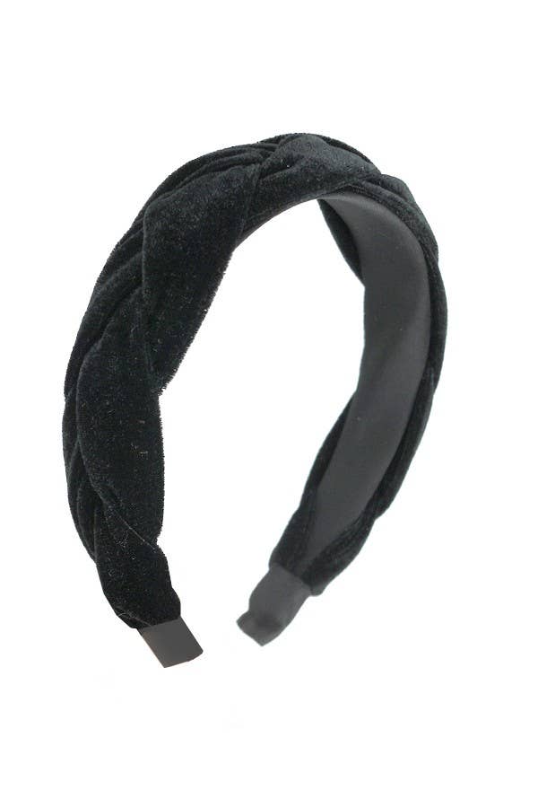 Velvet Braided Headband