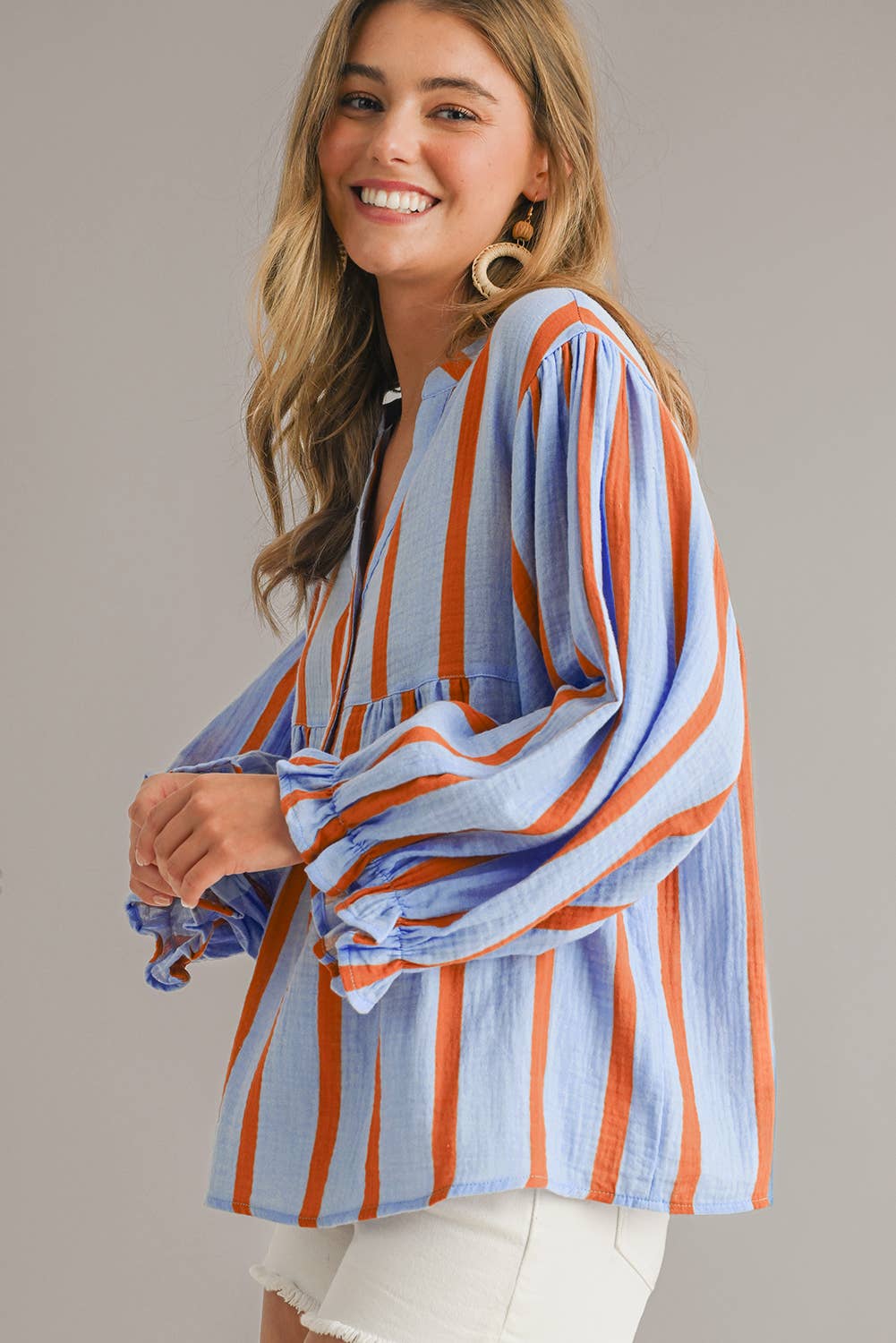 Blue Button Down