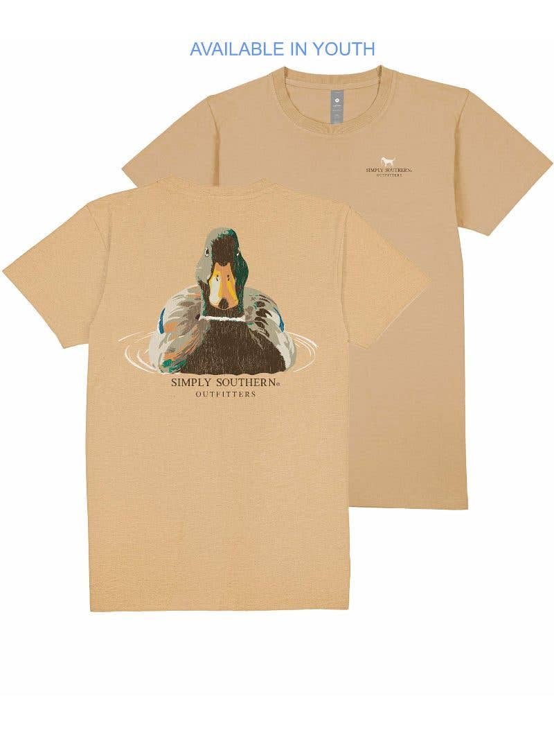 Mens Khaki Mallard T-Shirt