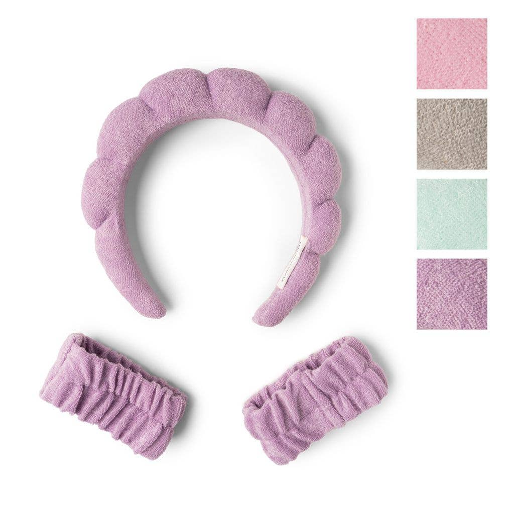 Skincare Headband + Wristbands