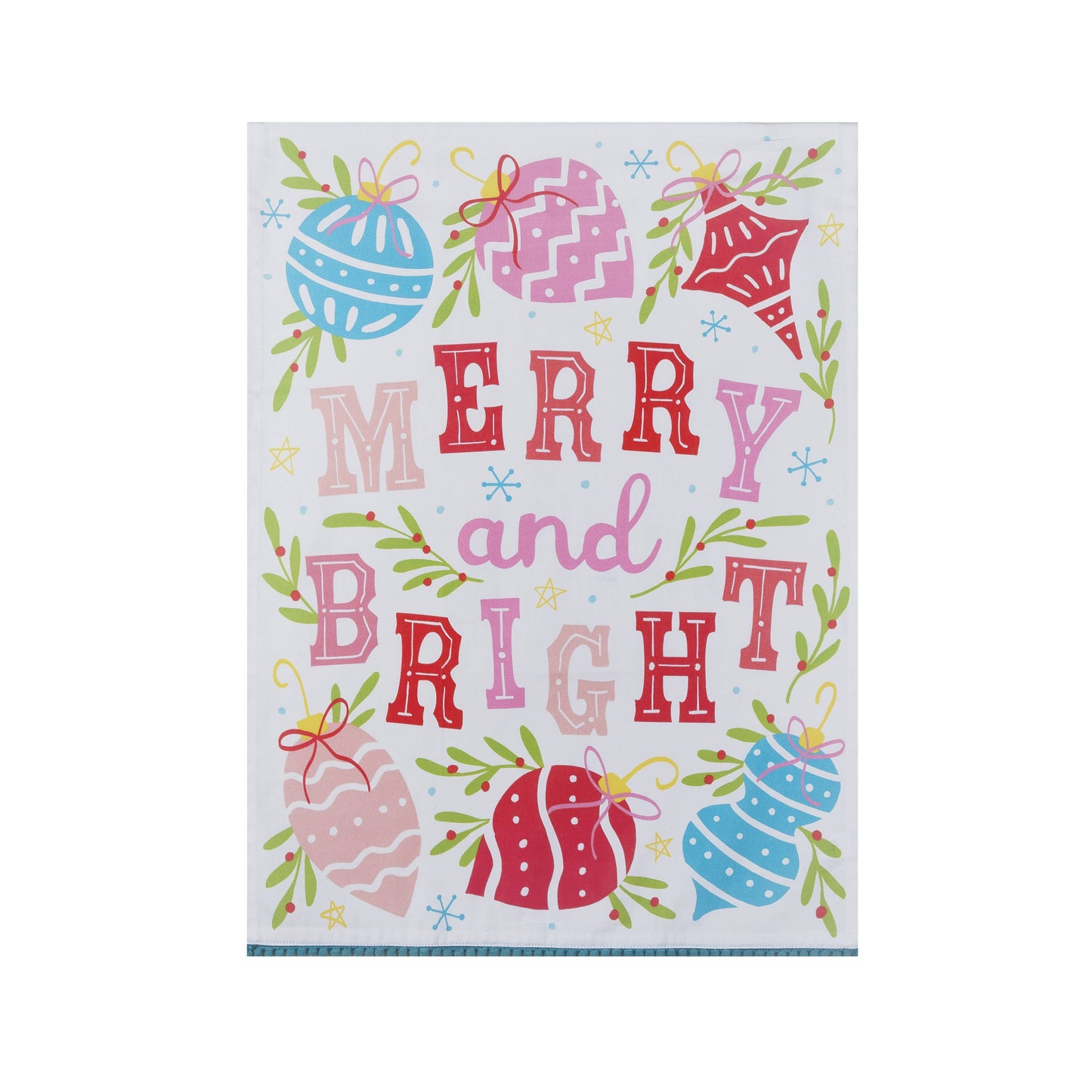 Merry Bright With Pom Pom