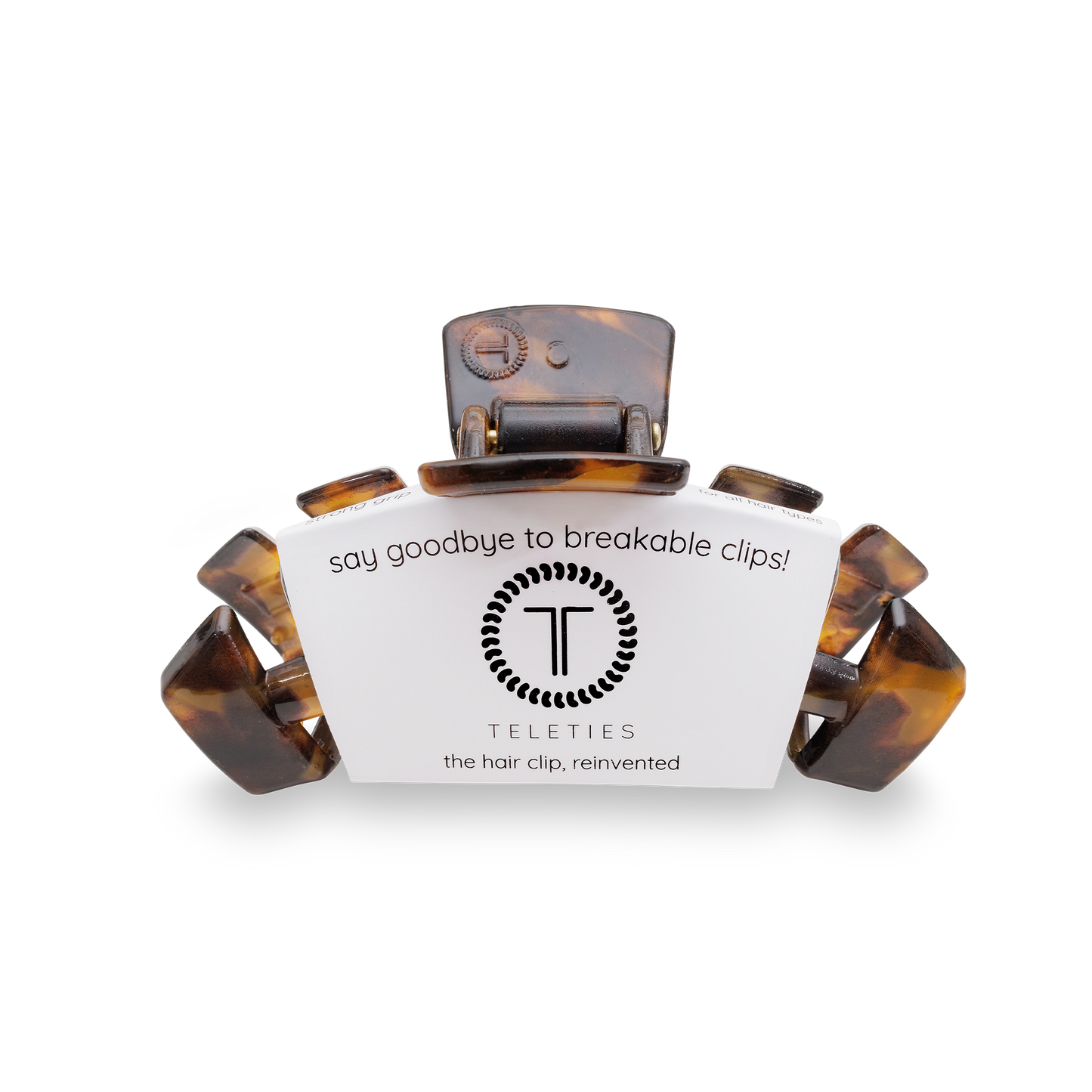 Teleties - Classic Tortoise Medium Hair Clip