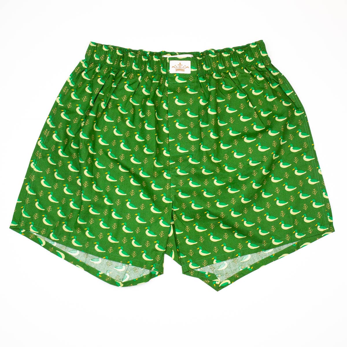 Men's Green Duck Boxers