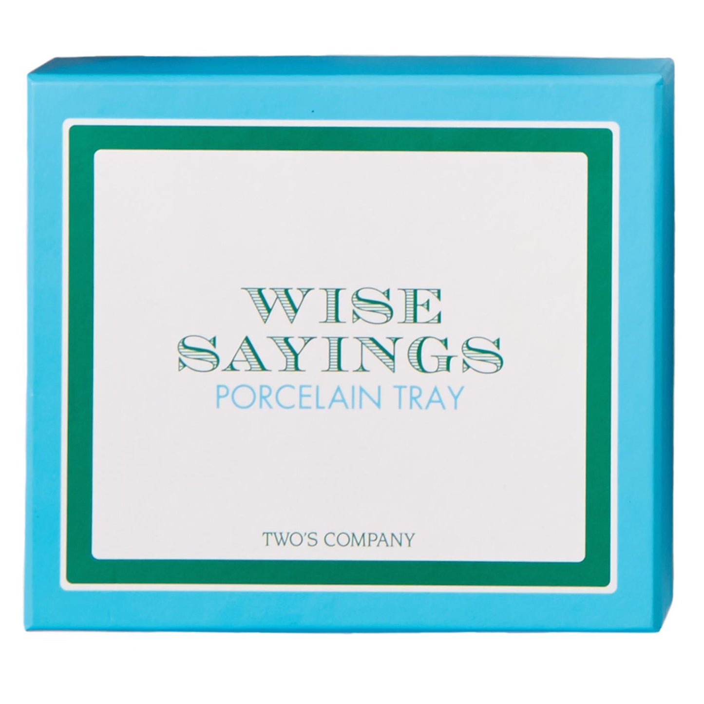 Wise Sayings "Old Friends are the Best Friends" Desk Tray in Gift Box - Porcelain
