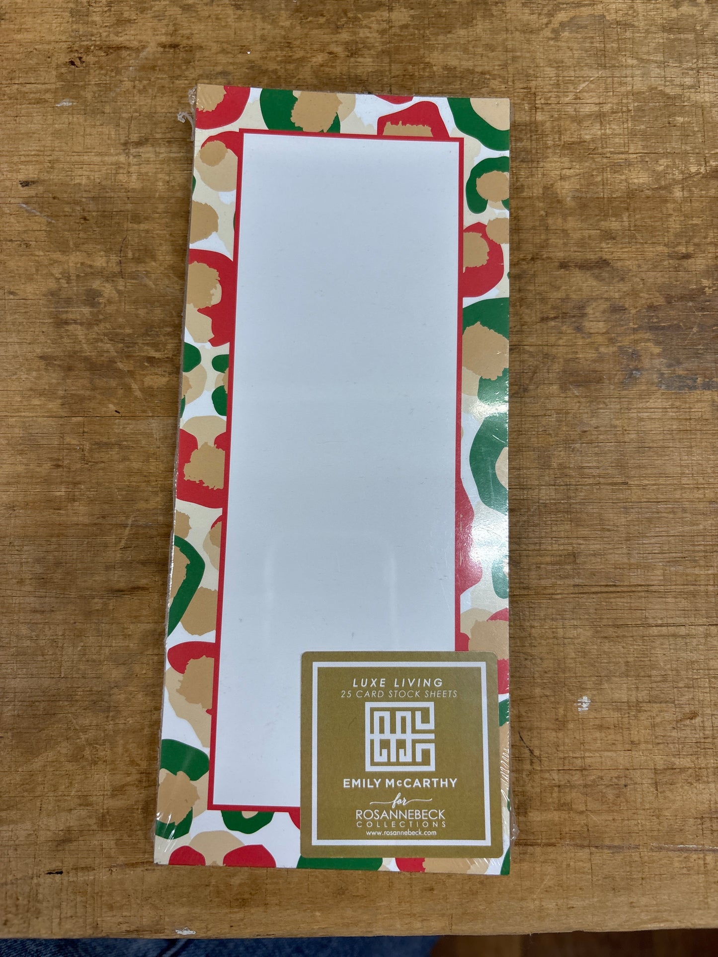 Luxe Living Notepad