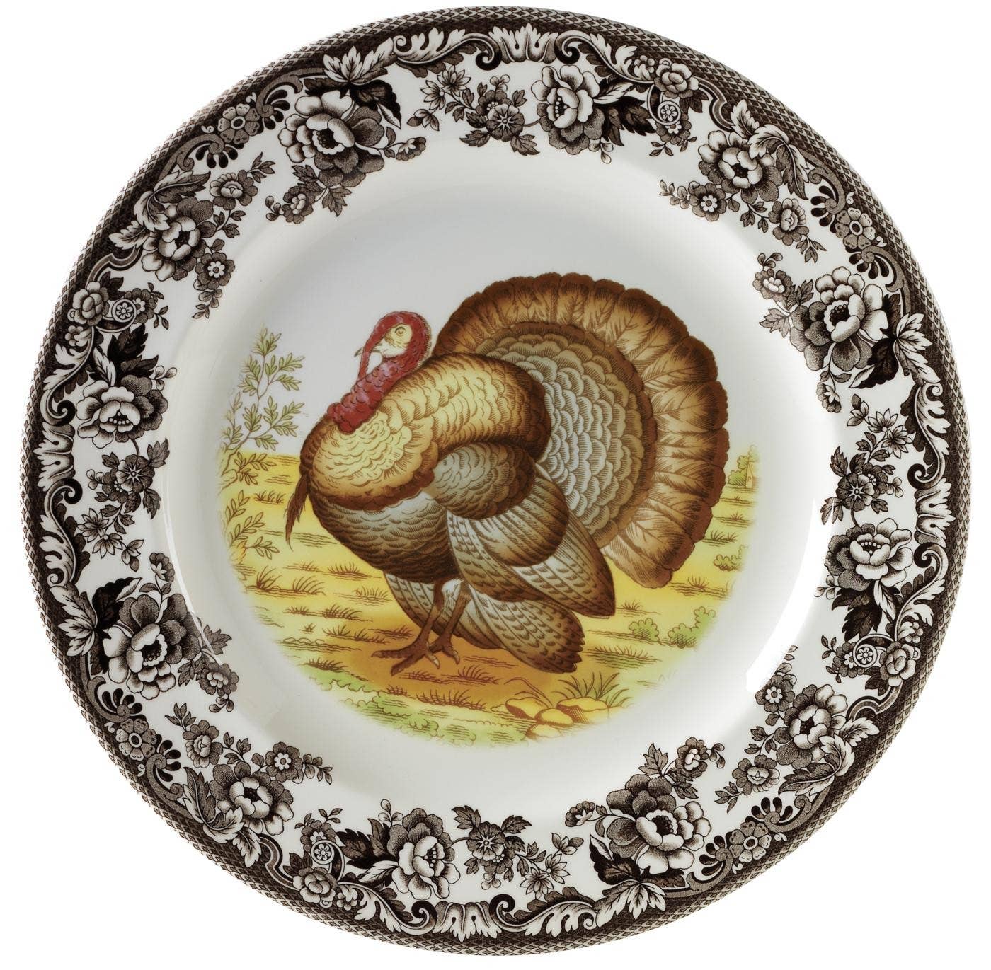 Spode Woodland Dinner Plate 10.5 inch (Turkey)