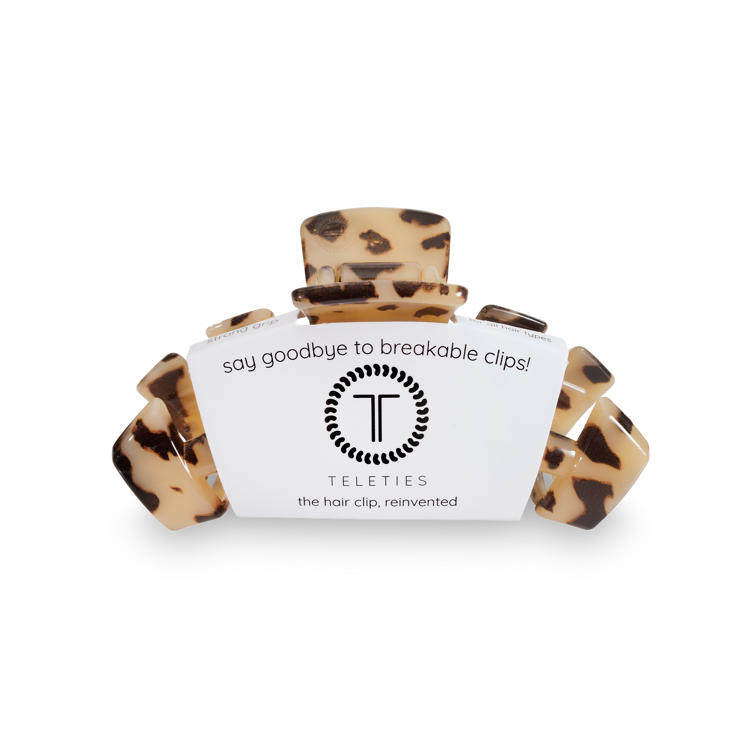 Teleties - Blonde Tortoise Medium Clip