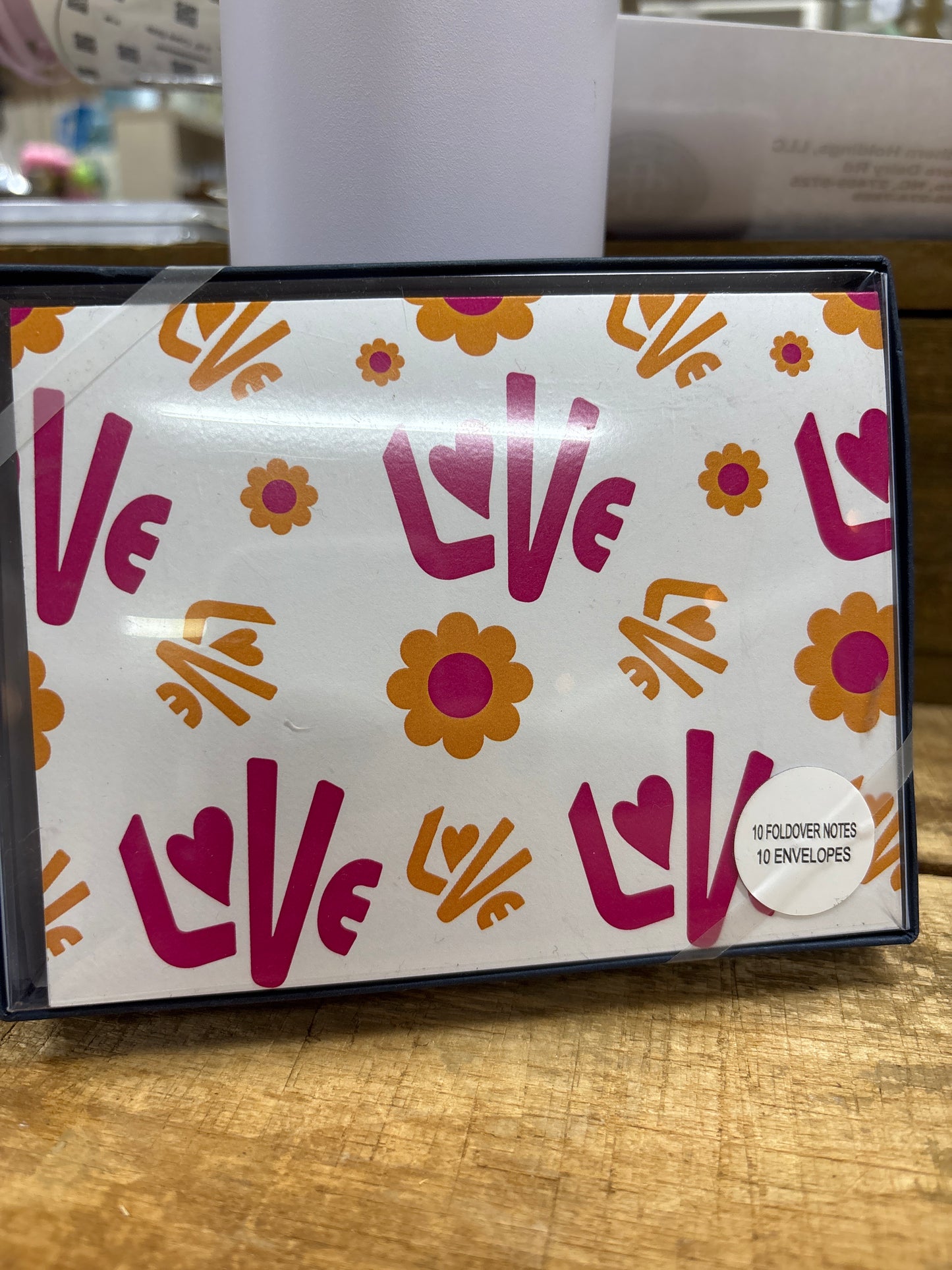 Love Notecards and Envelopes