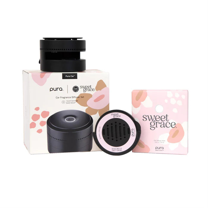 Sweet Grace Car Fragrance Diffuser Set
