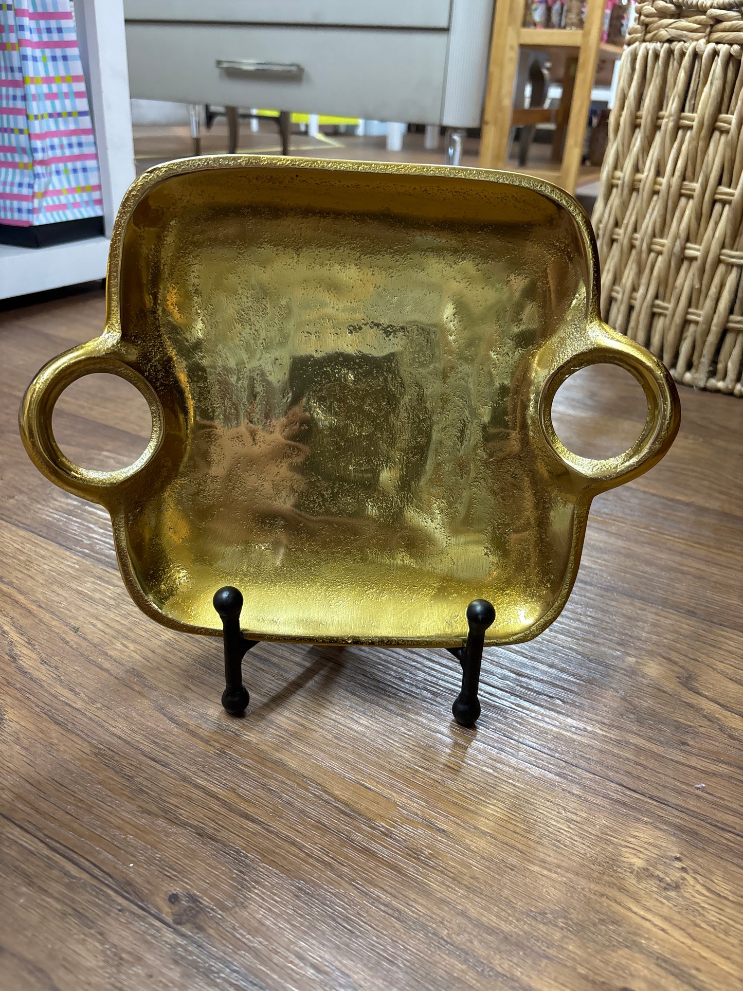 Metropolitan Gold Tray w/ Handles
