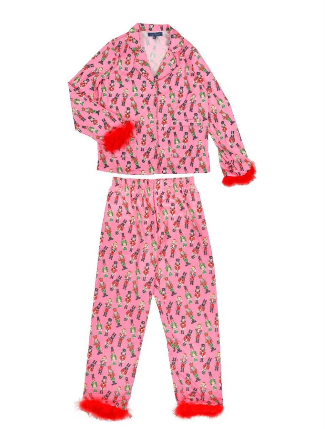 Feather Nutcracker Pajamas
