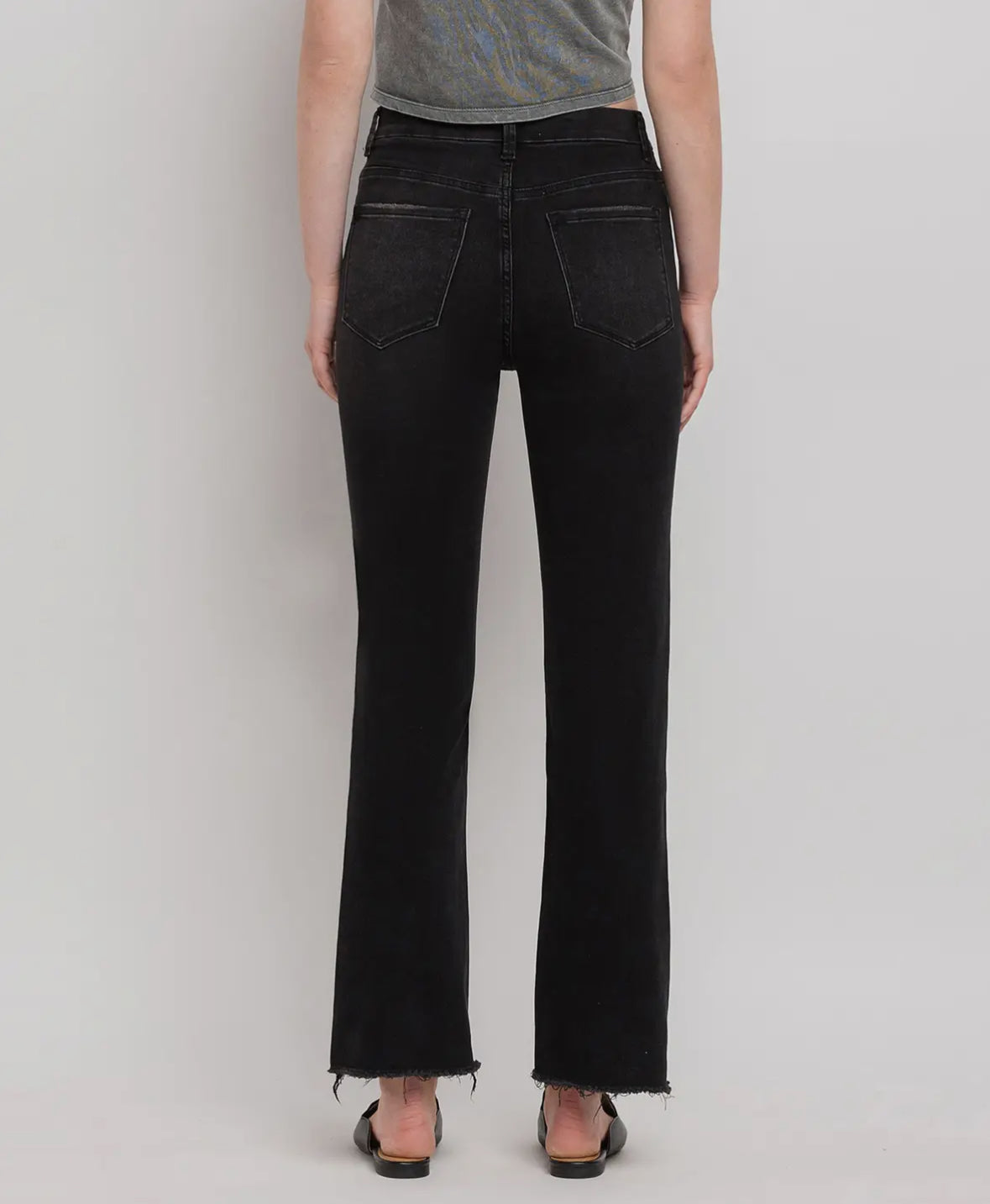 Bella - High Rise Seamless Waistband Kick Flares