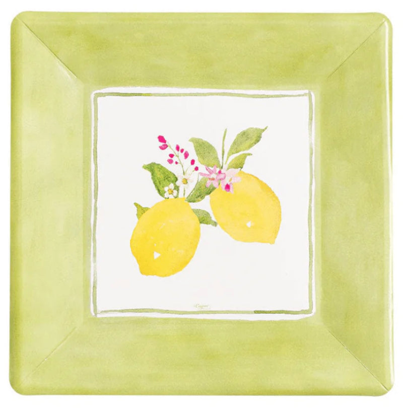 Limoncello Square Salad & Dessert Plates