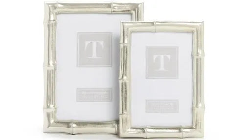 Two’s Company Silver Bamboo Frame