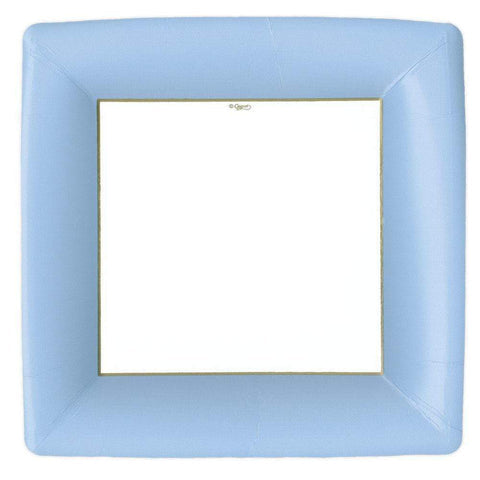 Grosgrain Square Paper Dinner Plates