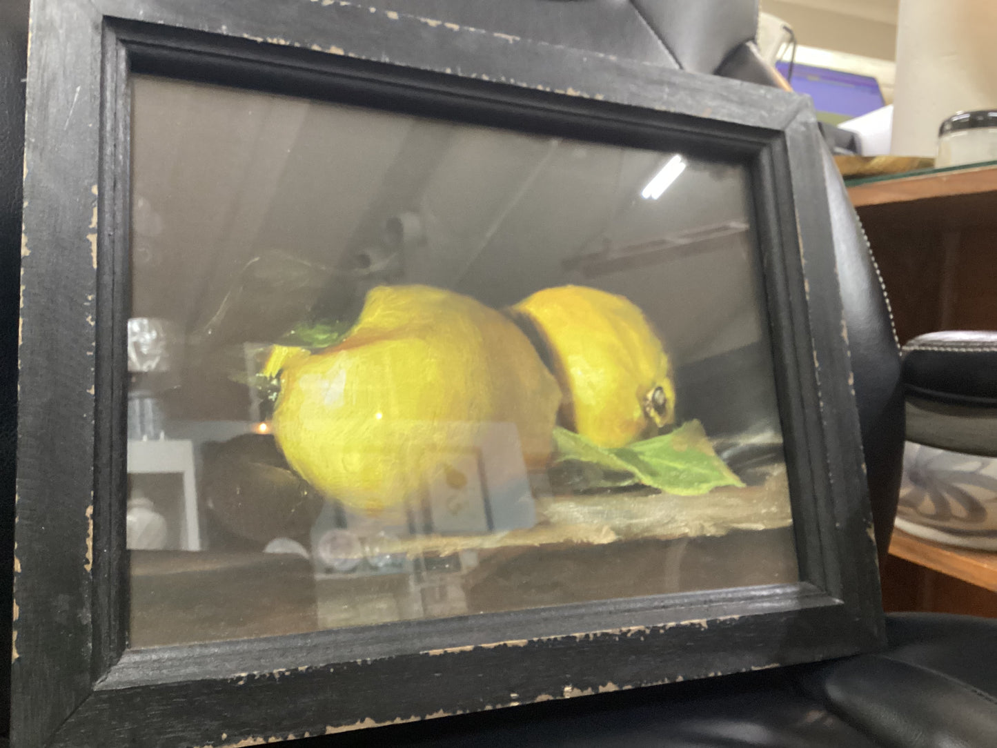 Framed Lemon Art