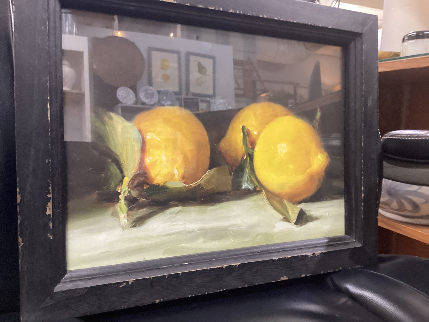 Framed Lemon Art