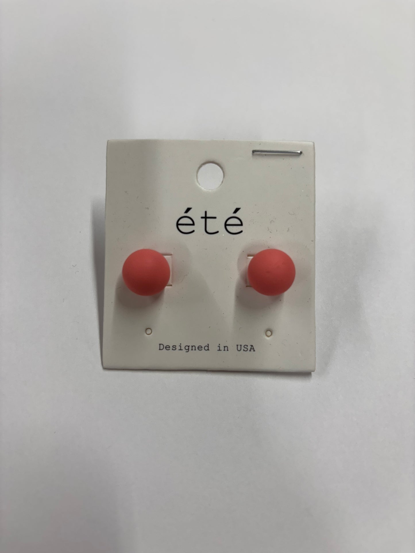 Ete Large Colorful Stud Earrings