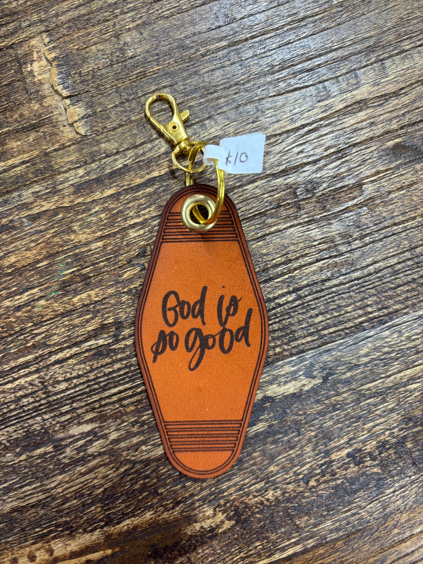 Leather Keychain