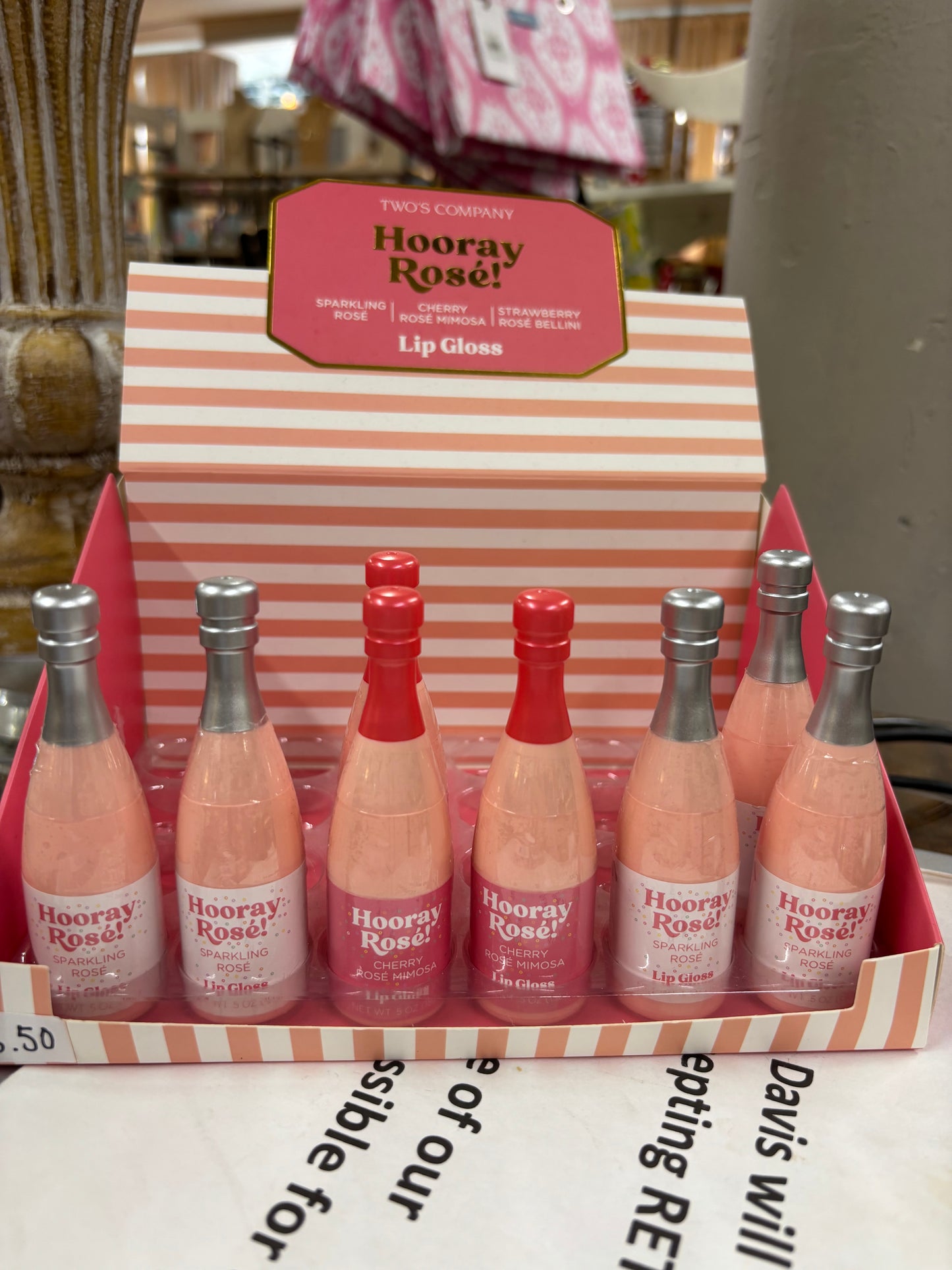 Champagne Bottle Lip GLoss