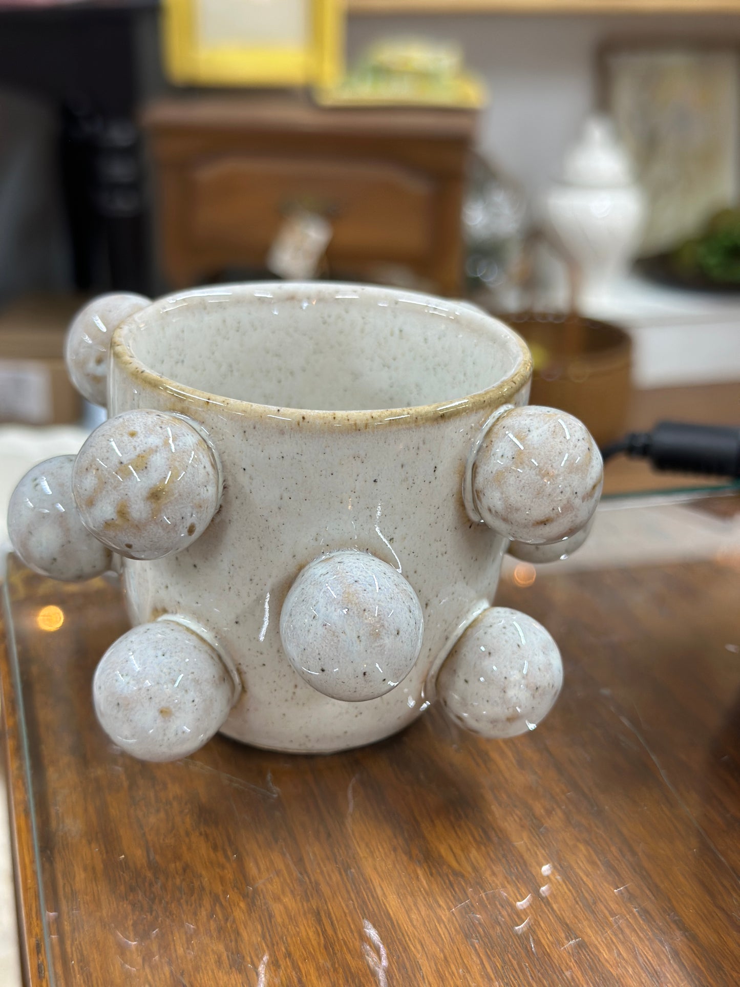 Bloomingville Ceramic Dot Vase