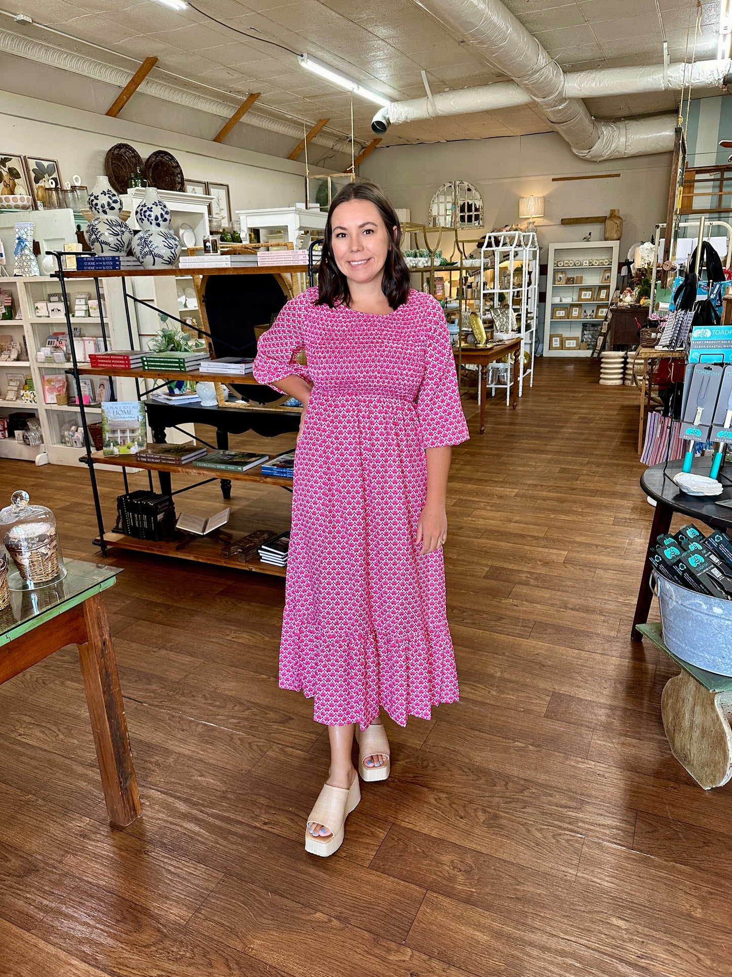 Smocked Maxi Dress