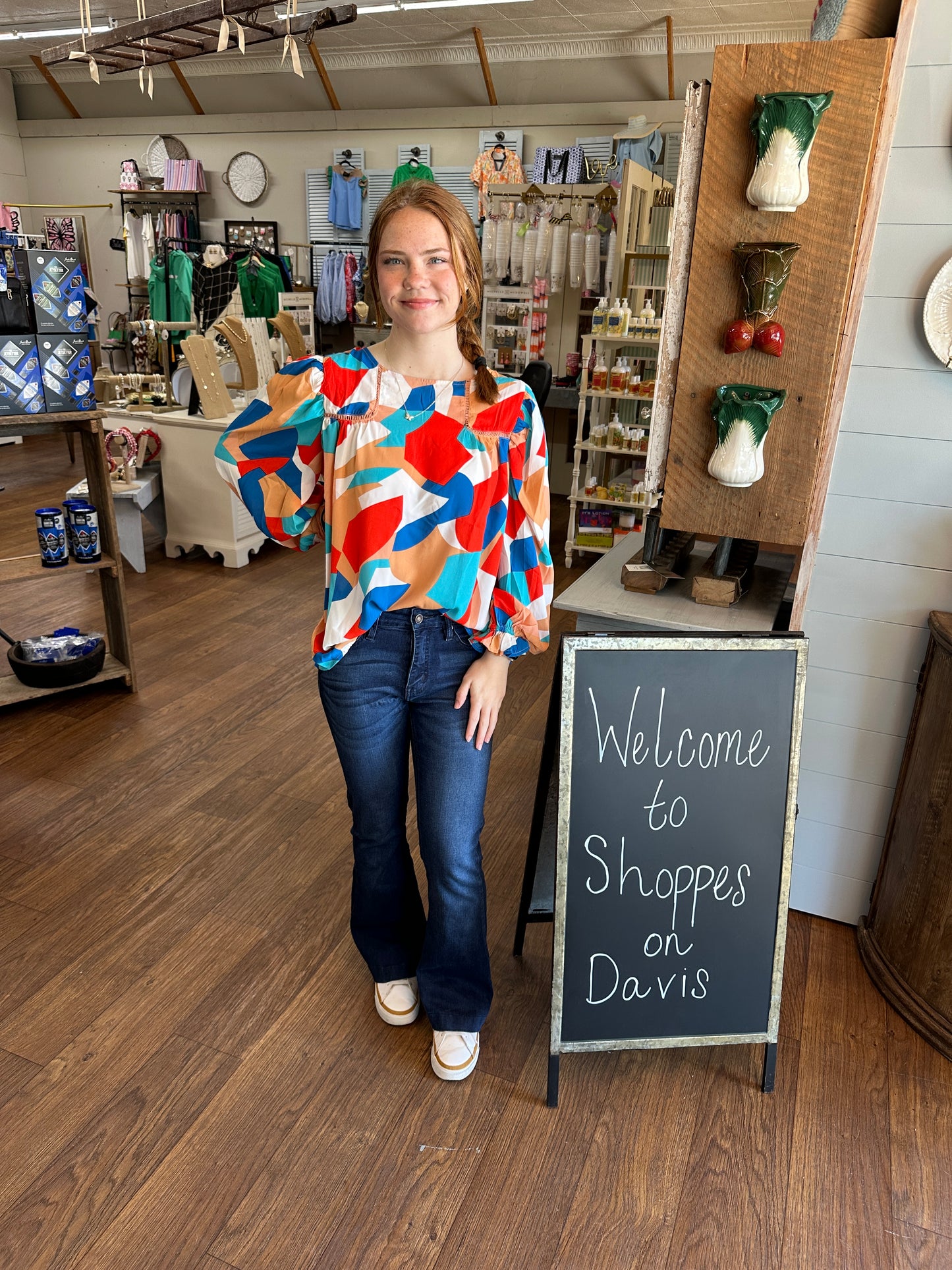 Multicolor Printed Blouse