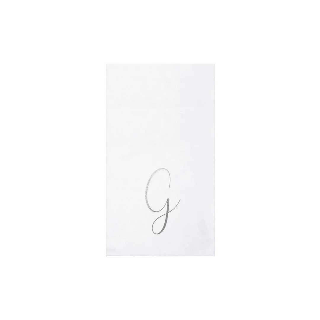 Vietri Monogrammed Guest Towels