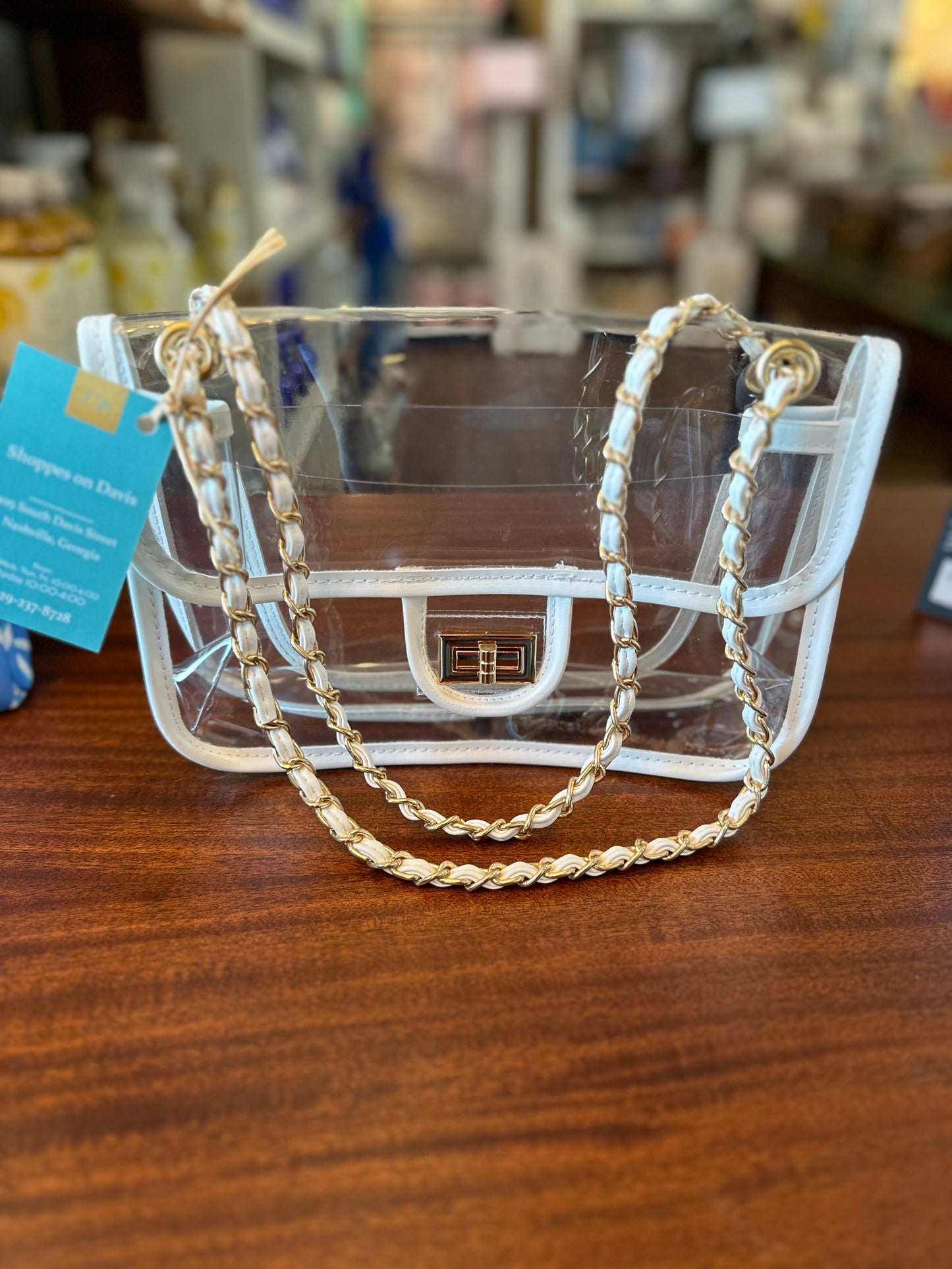 Chanel Inspired Stadium Bag