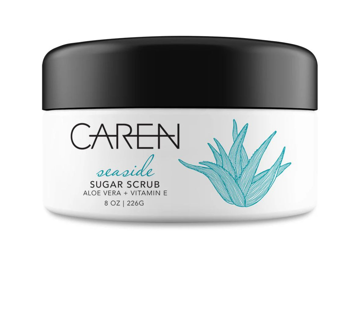 Caren Sugar Scrub - Seaside 8 oz Glass Bottle