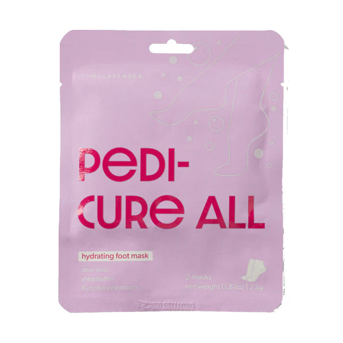 Lemon Lavender Pedi-Cure Hydrating Foot Masks