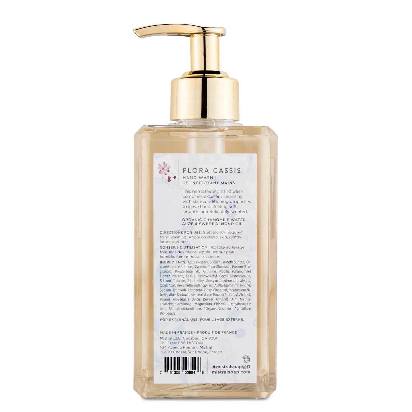 Mistral Luxe Flora Cassis Hand Wash