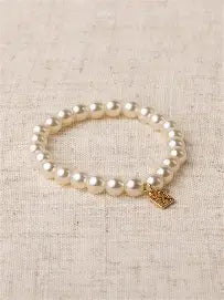 Classic Stack Bracelets - Pearl