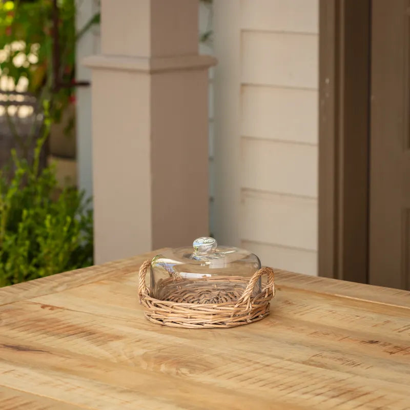 Cloche Covered Basket