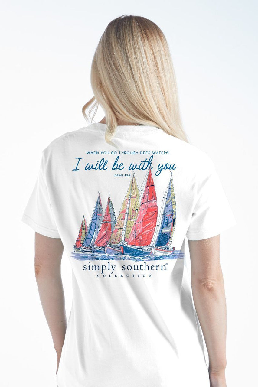 Simply Southern Deep Waters Tee Shirt