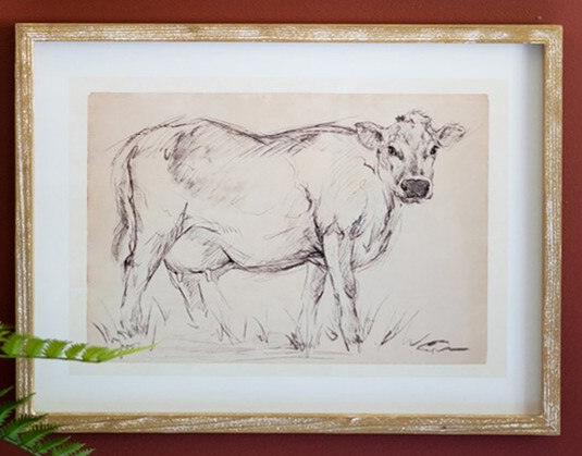 Framed Cow Prints