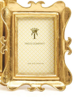 Gold Leaf Photo Frame