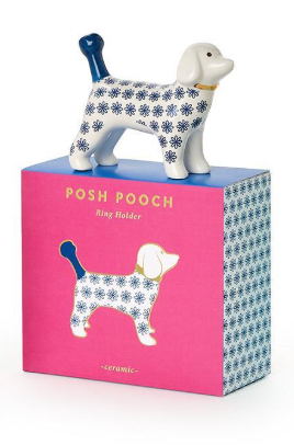 Dog Ceramic Ring Holder